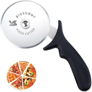 Professional Pizza Cutter, Stainless Steel Pizza Wheel, Ultra Sharp 4 Inch (10 Cm) Pizza Knife, Dishwasher Safe