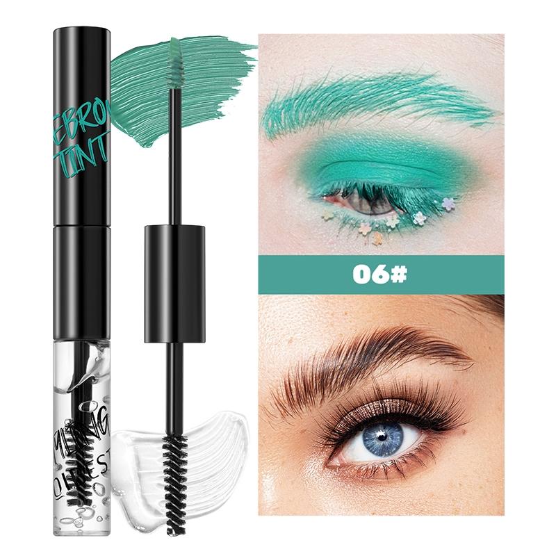 Long-Lasting Waterproof Sweatproof Mascara, Natural Volumizing Effect, Dual-Ended Balm Formula, Single Item Packaging