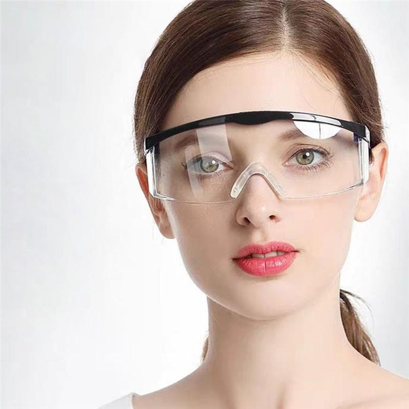 Protective Safety Glasses, Work Anti Dust Eye Anti-fog Goggles, Transparent Goggles, Eye Protect Glasses for Men & Women