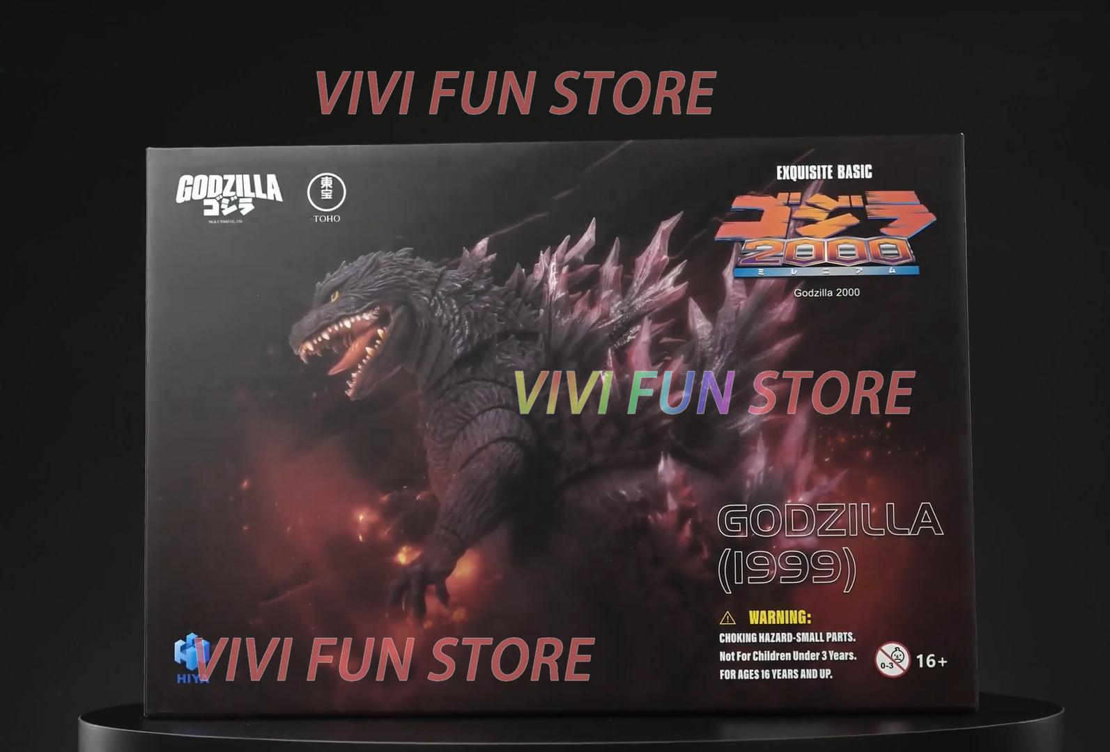 In Stock HIYA GODZILLA 1999 EXQUISITE BASIC Movable Model Toys GODZILLA 2000