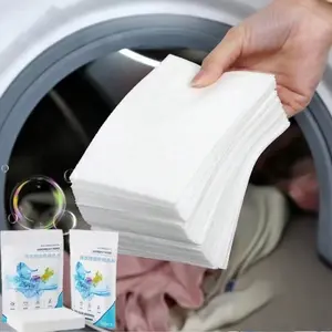 200 Pieces Laundry Dye Catcher Sheets, Fabric Protection Liners, Washing Machine Color Guard, Home & Hotel Use, Living Room, Bedroom, Bathroom, Kitchen