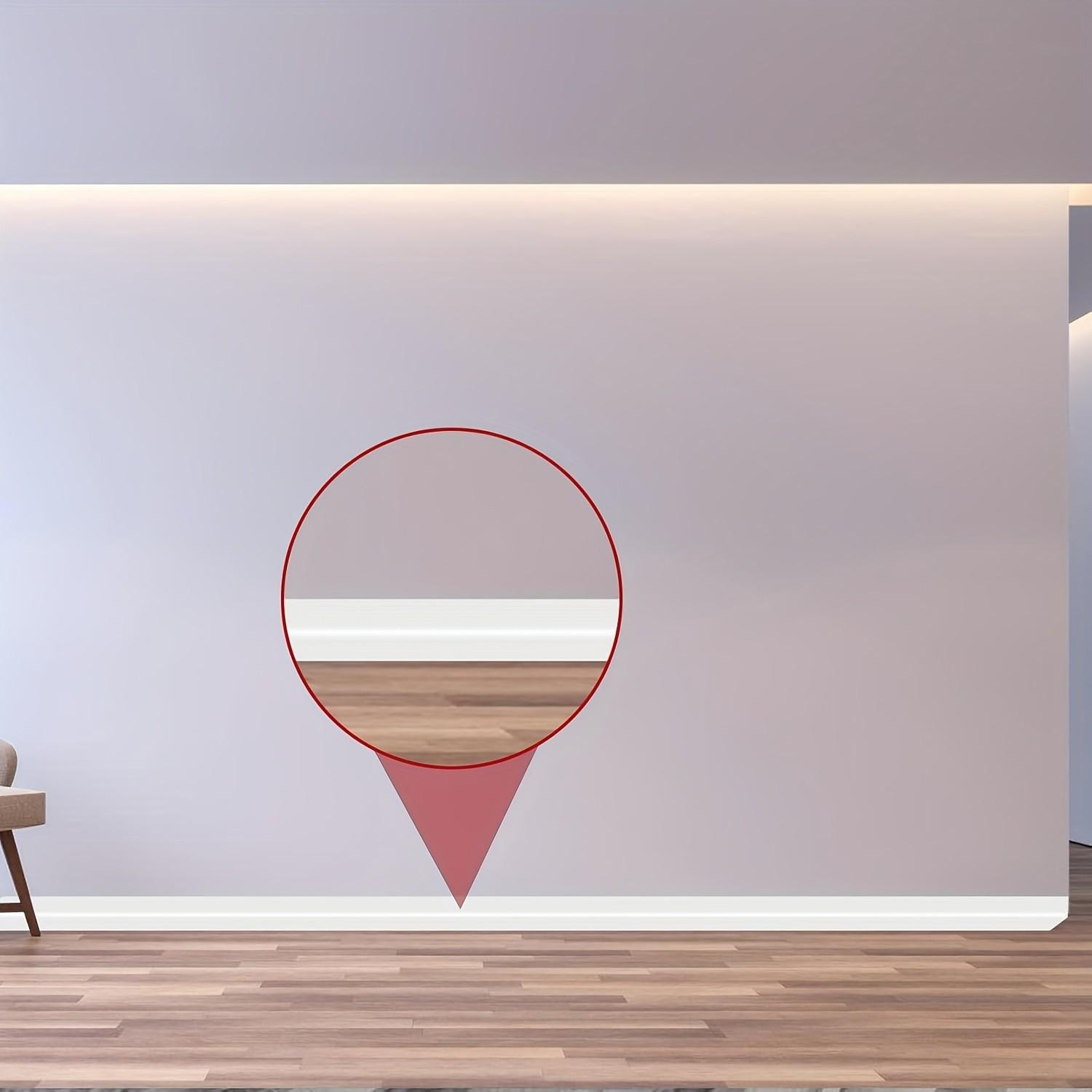 Self-Adhesive Wall Decor Strip, Flexible PVC Corner Decoration, Bathroom Kitchen Sink Bathtub Tile Floor Edge Protection