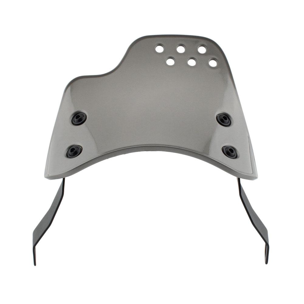 1PC Universal Motorcycle Windshield for Husqvarna Yamaha XSR Royal Enfield Triumph Round Headlight Models UV Resistant Scratch Proof Quick Release Windscreen Cafe Racer Wind Deflector