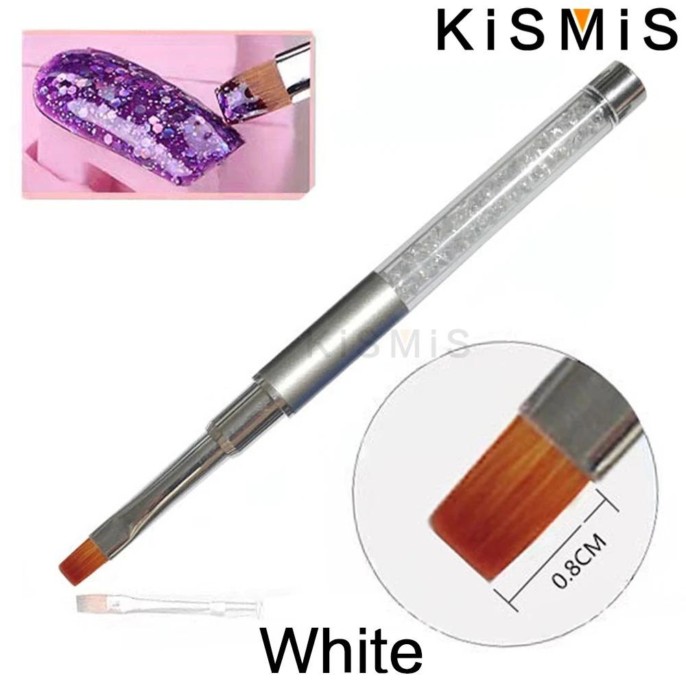 Professional Nail Art Brush Set for Acrylic Gems Glitter Design: Leak-Proof Fine Tip, Anti-Slip Handle, with Storage Box. Ideal for Gel Polish, Carving Powder, DIY & Salon Use. Easy Clean & Maintenance.