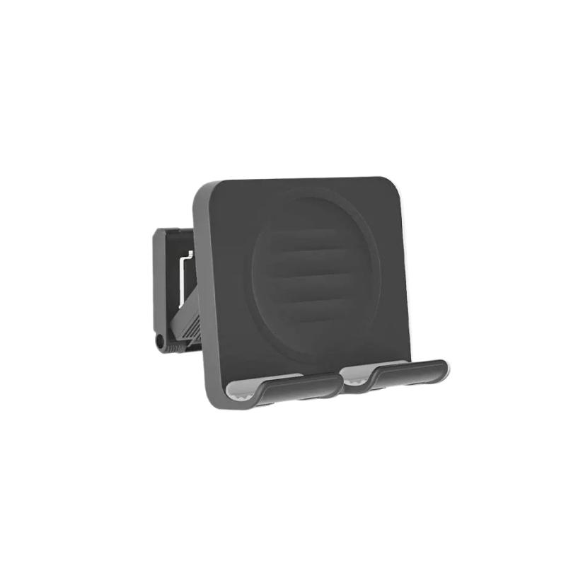 A wall-mounted phone holder, Electronic Mobile Accessory, Cell Phone Holders, featuring punch-free installation and adjustable angle, is a practical gift suitable for installation on walls in bedrooms, living rooms, kitchens, bathrooms, etc
