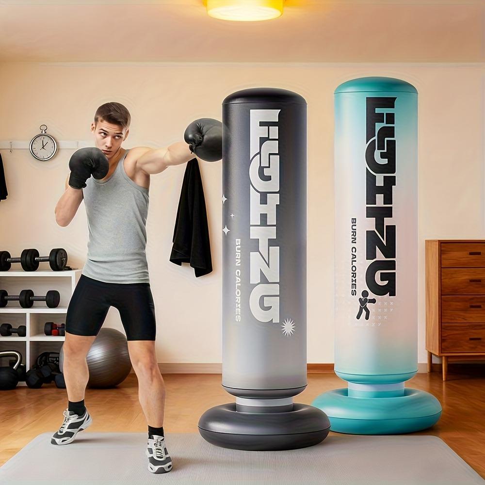 Inflatable boxing column air bag, boxing supplies boxing sandbag hanging sandbag, used to vent suppressed emotions and fitness entertainment, adult interactive boxing column