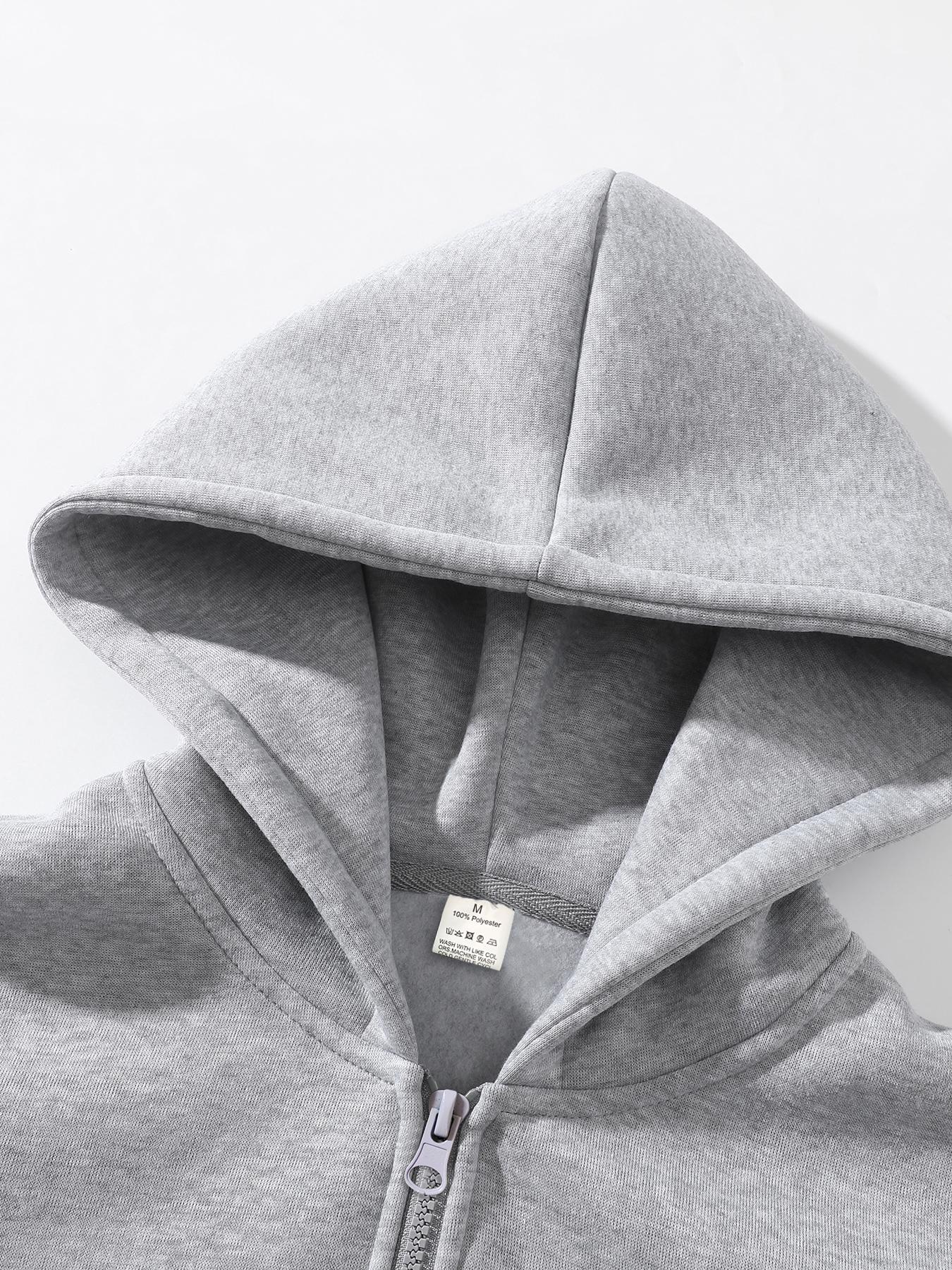 Men's Plain Half Zip Drop Shoulder Essentials Hoodie, Street Fashion Hoodie, Regular Fit Casual Long Sleeve Hooded Sweatshirt for Fall & Winter, Men's Clothes for Daily Wear Men's Plain Half Zip Drop Shoulder Essentials Hoodie, Street Fashion Hoodie, Regular Fit Casual Long Sleeve Hooded Sweatshirt for Fall & Winter, Men's Clothes for Daily Wear