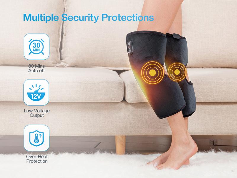 COMFIER Christmas Gifts for Dad, Men, Heated Knee Massager with Vibration, FSA Eligible HSA, Graphene Heating Knee Wrap with 5 Modes, Adjustable for Larger Legs, Home or Post-Workout Comfort COMFIER Christmas Gifts for Dad, Men, Heated Knee Massager with Vibration, FSA Eligible HSA, Graphene Heating Knee Wrap with 5 Modes, Adjustable for Larger Legs, Home or Post-Workout Comfort