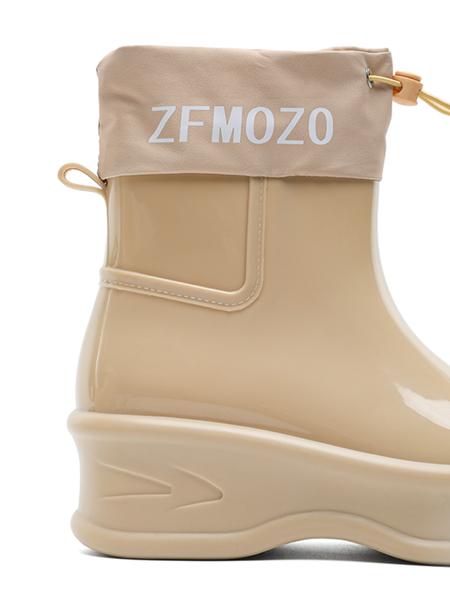 Women's Waterproof Non-slip Rain Boots, Fashionable Design Rain Boots for Outdoor, Casual Rain Shoes for Women & Girls, Footwear, Waterproof Wellington Boots