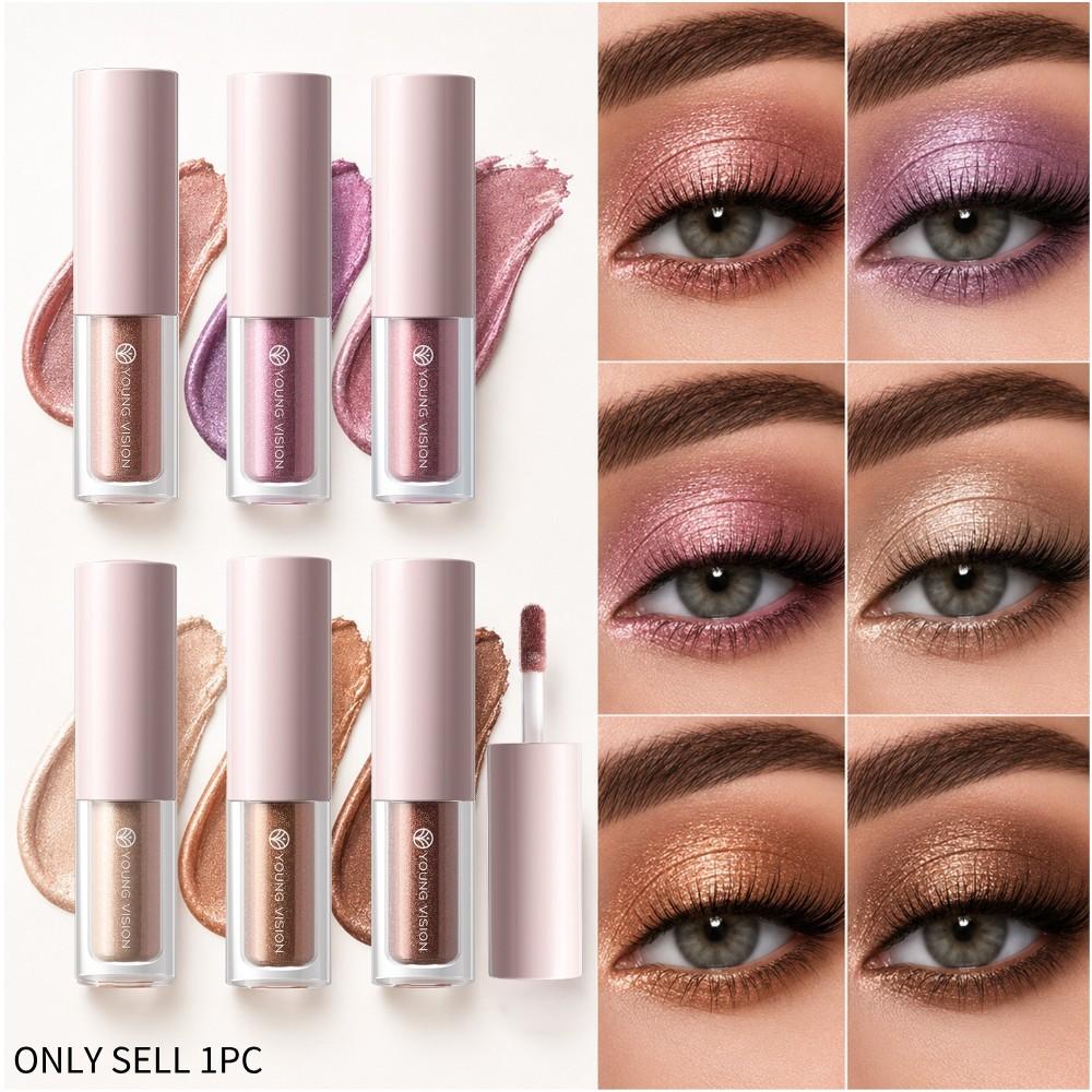 YOUNG VISION Liquid Eyeshadow, Fall Winter Warm Tone, Lightweight Long-Lasting Formula, Deep Eye Shadow Effect, Cosmetics