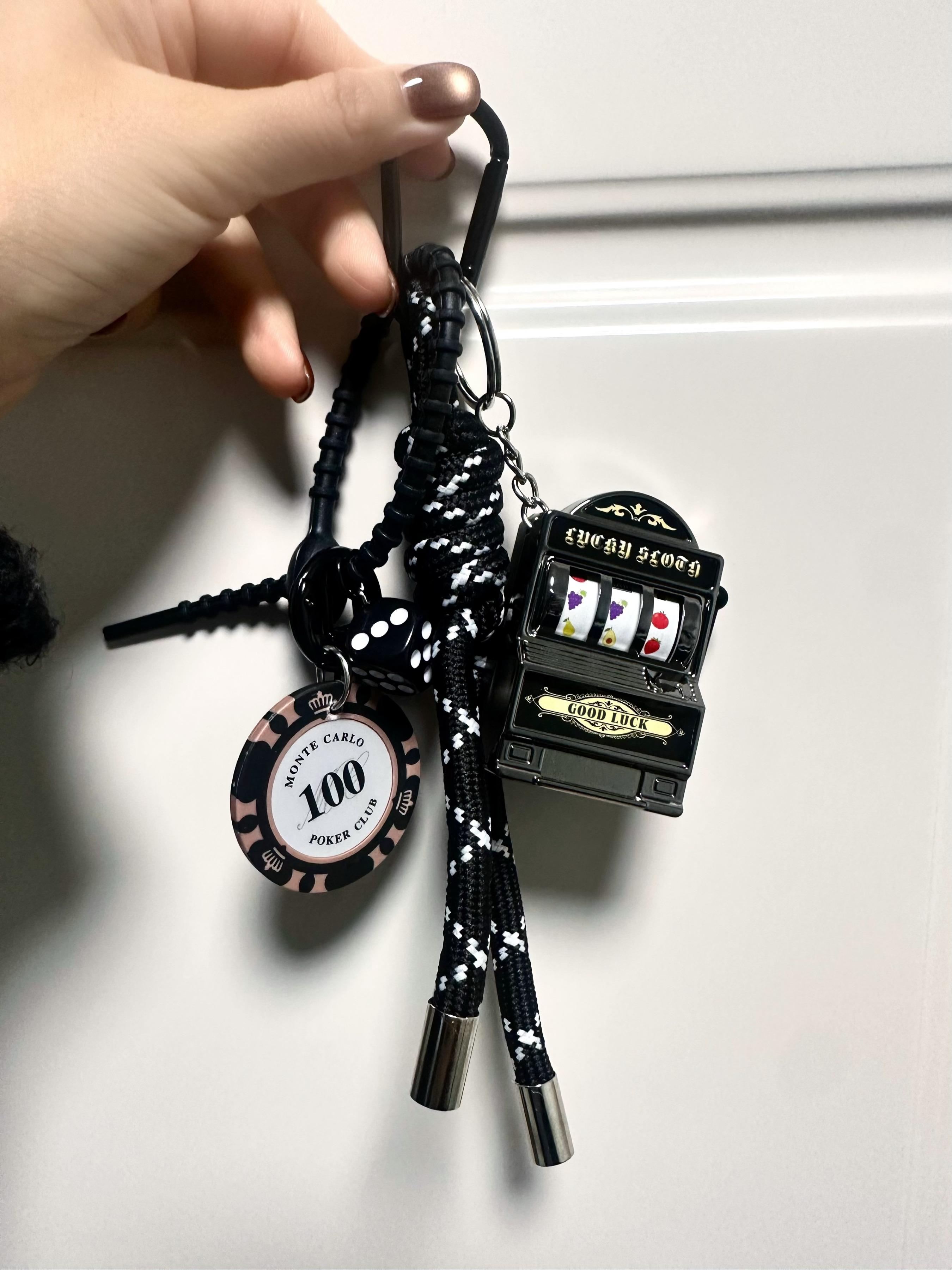 Creative Machine Design Bag, Fashionable Novelty Bag Charm for Women & Men, Trendy All-match Keychain for Bags for Birthday Gift