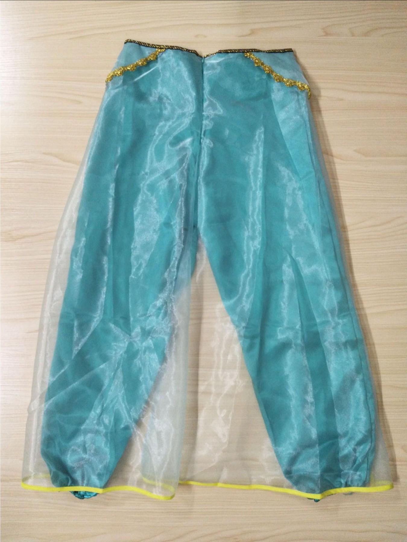 Aladdin Jasmine Princess Dress European and American Adult Cosplay Aladdin Role Play Stage Costume
