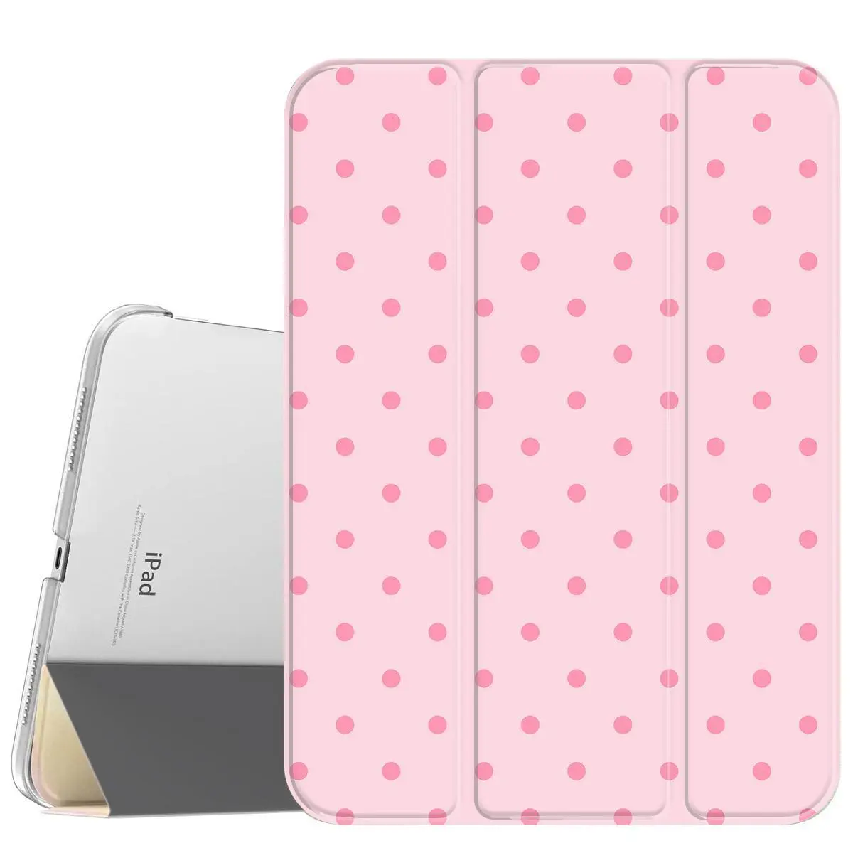 Leather Magnetic Stand Tablet Case for iPad A16 2025, Air 6, Mini 6, Samsung Galaxy Tab S9 - Durable Slim Adjustable Casing, Soft Translucent Frost Finish Back, Pencil Slot, Microfibre Holder, Auto Sleep/Wake, Typing Support, Scratch Resistant, Protection