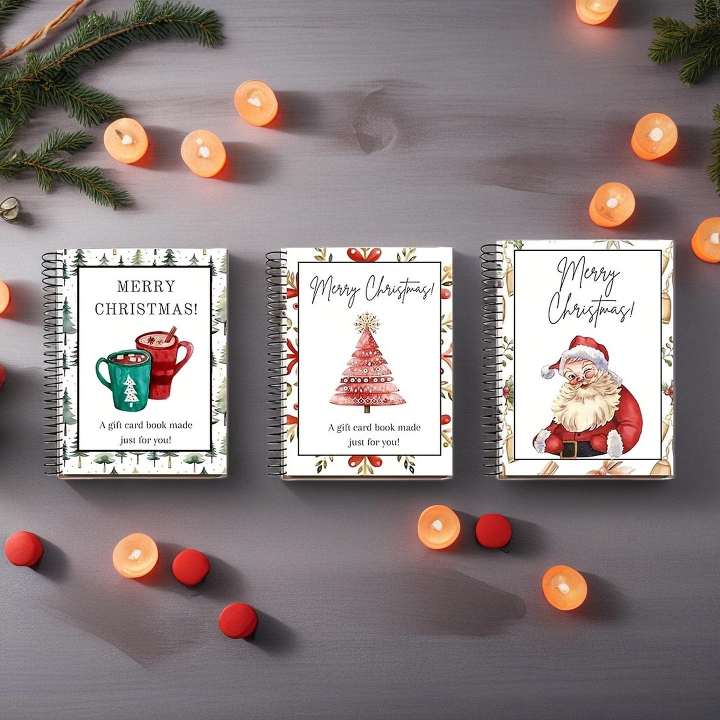 Gift card holder pages