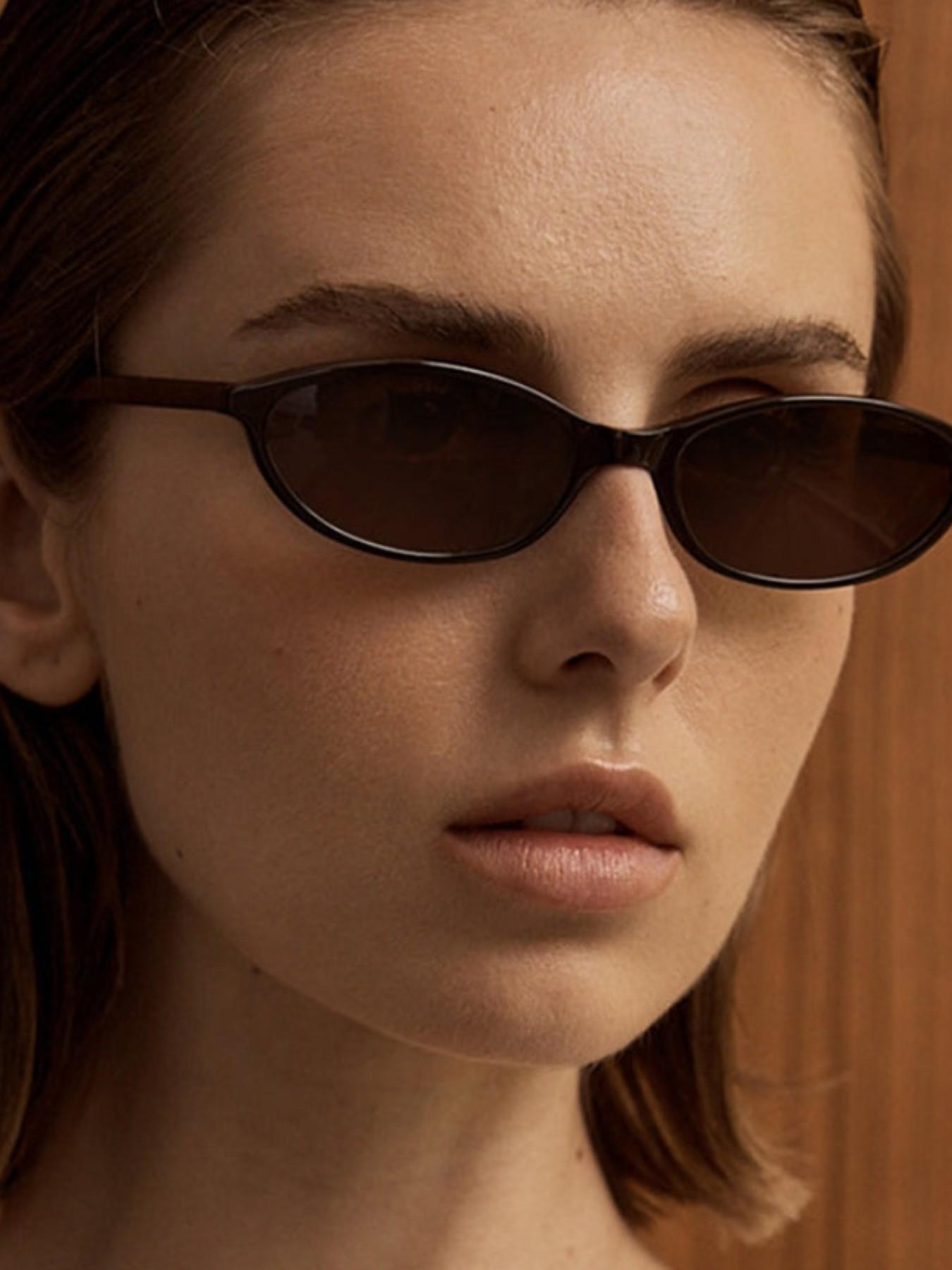 Women's Cat Eye Narrow Vintage Fashion Glasses, Perfect for Parties and Events, Boho Vacay Vibes, Preppy Style for Back to School