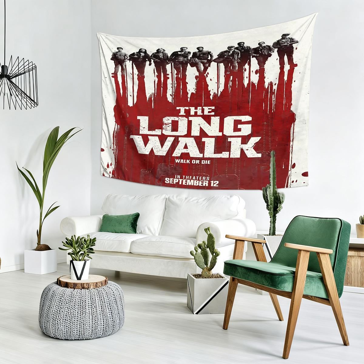 The Long Walk connection  Tapestry, Exquisite Patterns, Soft Fabrics, Perfect for Sofa or Bed Decoration, Comfortable Home Decoration, Bohemian Home Decoration