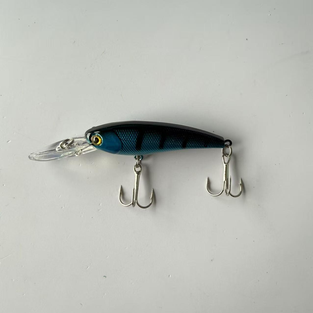 Large brand replica, popular, 1pcs, long tongue Xiaomi Nuo Xiang Zhu floating waterway sub hard bait fake bait, suitable for freshwater and seawater fishing accessories fishing gear supplies