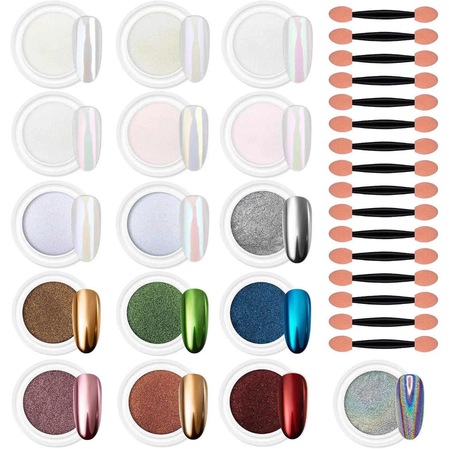 Aurora and Chrome set