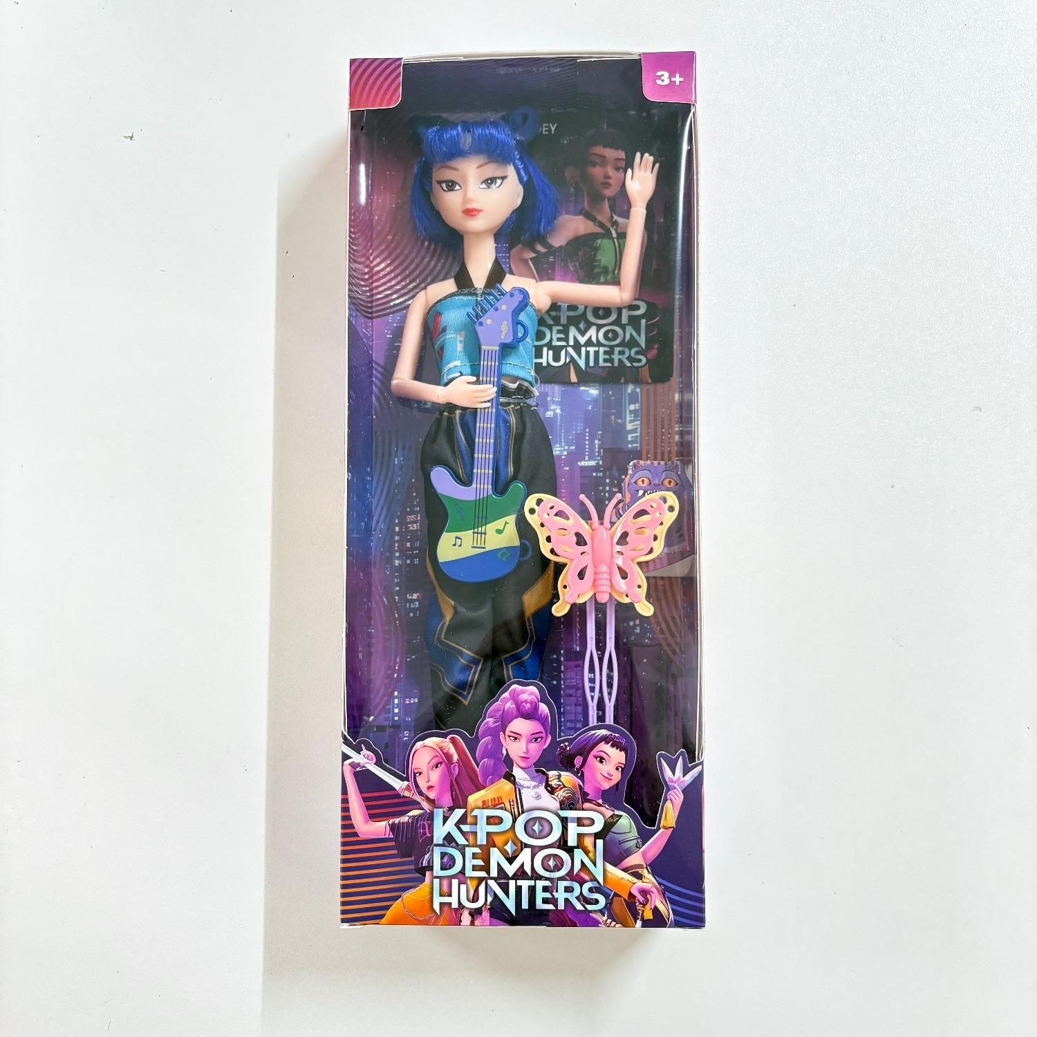 New K-pop girl group “Wawa Wawa Lumira Zoi” cross-border vinyl collectible figures