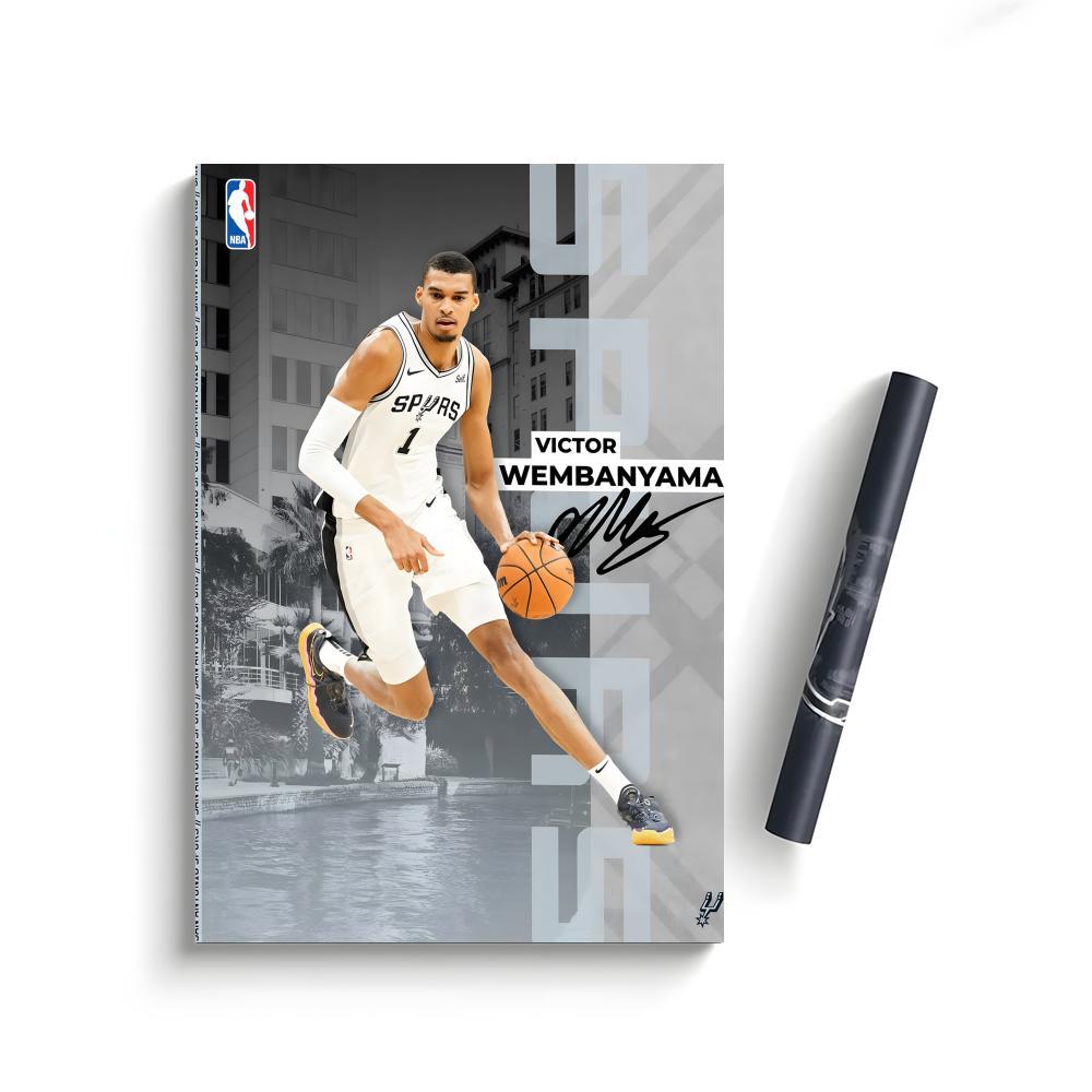 Victor Wembanyama Poster Bedroom Home Decor Art Poster Perfect Gift for Family and Friends