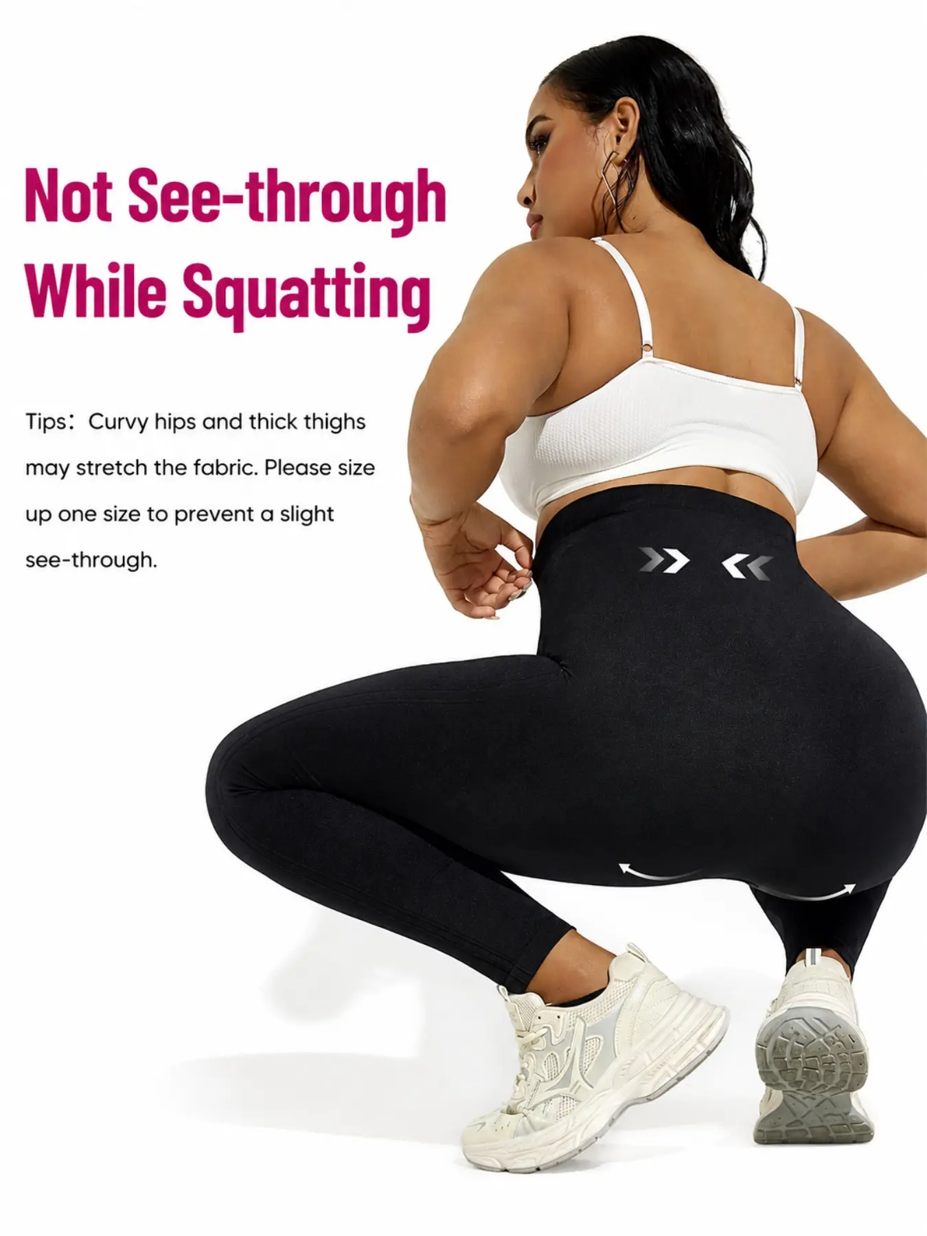 Squat Proof Tummy Control Shapewear Leggings, Ultra High Waisted Full Coverage High Stretchy Compression Tight, Non-See Through Yoga Pants, All Day Comfort, Full Length, Perfect for Postpartum Tummy and Belly Fat