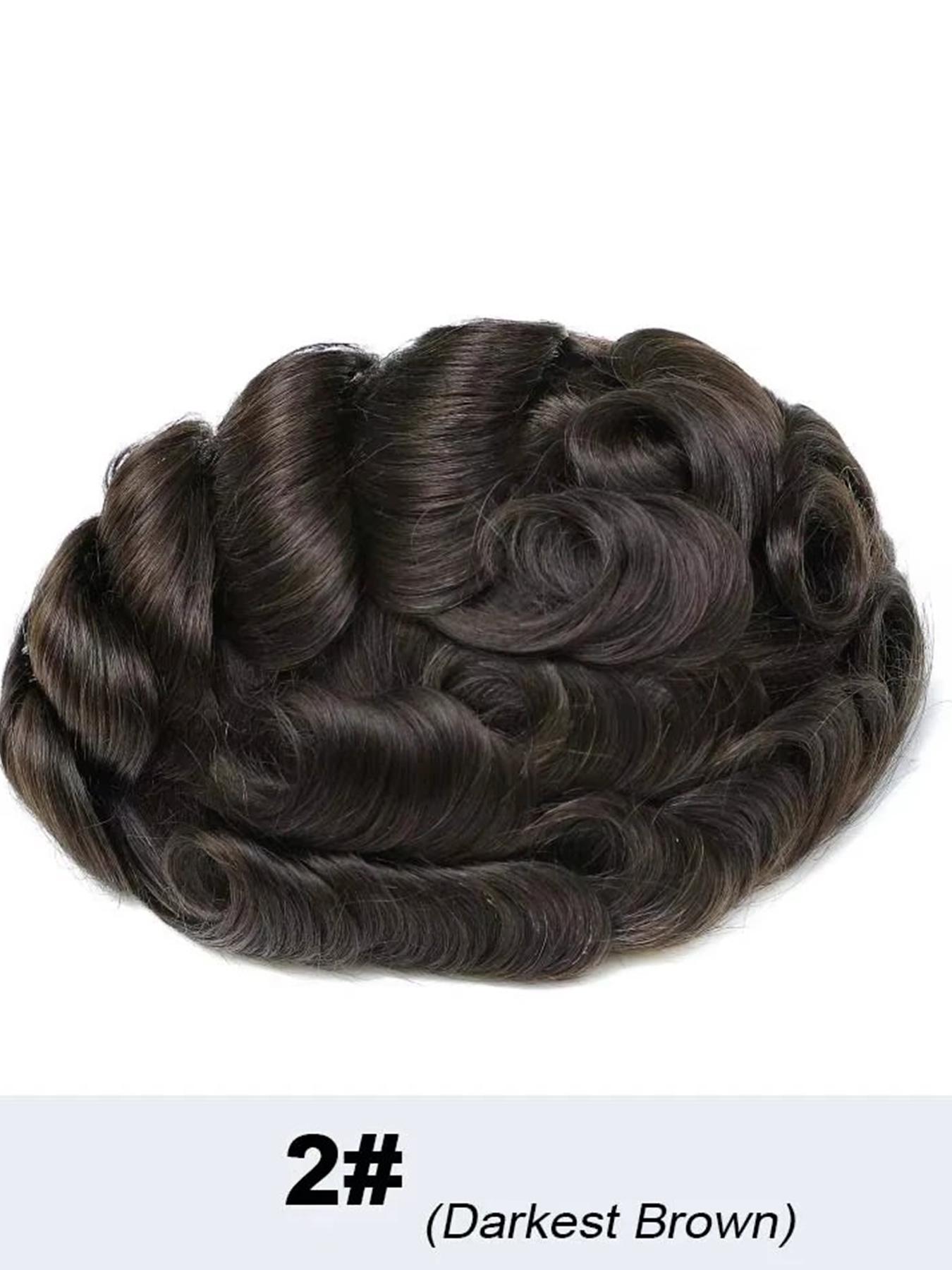 Men's Q6 Lace Toupee, Breathable Lightweight Hair System with Natural Look, Comfortable Fit for Daily Wear, Easy to Style for a Clean and Confident Appearance