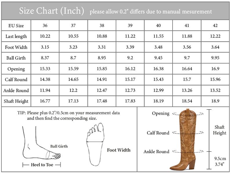 Wetkiss Womens Western Cowgirl Cowboy Knee High Boots with Embroidered Pointed Toe Chunky Heel Slip on Retro Tall shoes ,Women's Shoes,Women's Boots  #TikTokShopStockUp
