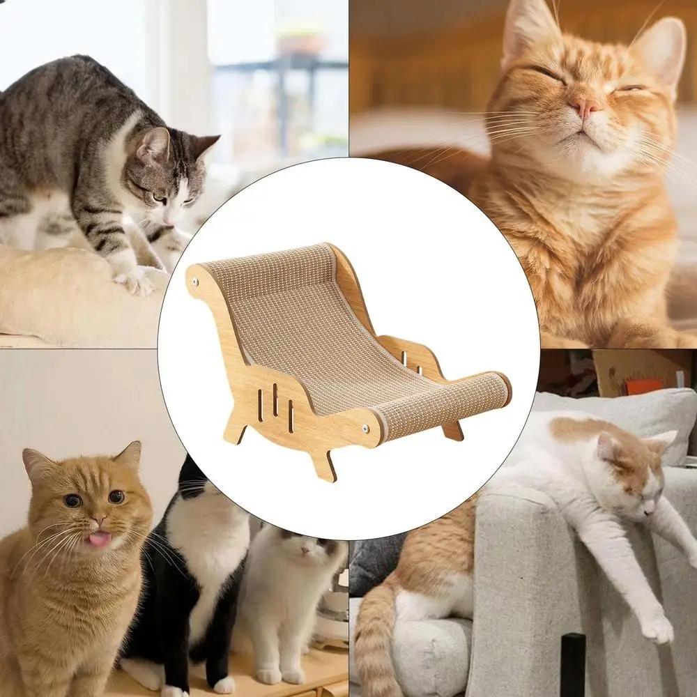 Durable Cat Scratching Post, Sisal Material, Anti-Slip Base, Pet Toy & Bed, Self-Cleaning Kitty Lounge Chair, Ideal Gift for Cats, Sisal Scratching Posts #GLOBAL PICKS