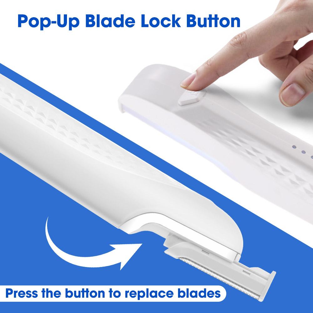 Sonic Dermaplaning Tool for Face Hair Trimmer Peach Fuzz Remover for Face & Eyebrows, Rechargeable Cordless Portable Shaver with 6 Replacement head ,Rechargeable Dermaplanes Razor Sonic Dermaplaning Tool for Face Hair Trimmer Peach Fuzz Remover for Face & Eyebrows, Rechargeable Cordless Portable Shaver with 6 Replacement head ,Rechargeable Dermaplanes Razor