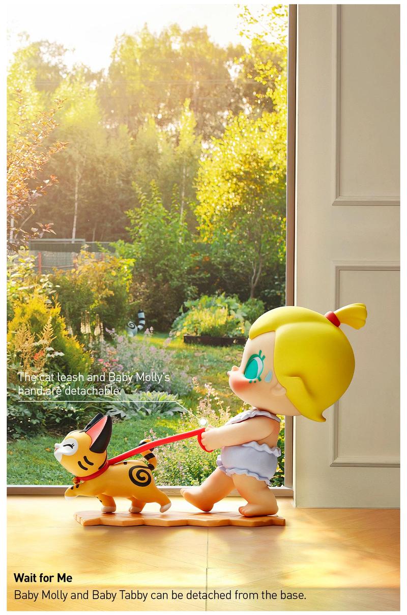 POP MART Baby Molly & Baby Tabby Series Figures