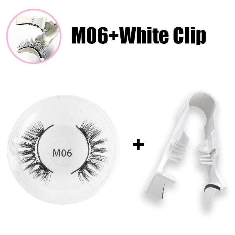 Magnetic False Eyelashes Set 1 Pair Natural Thick Quantum Magnetic Lashes No Glue Required Easy to Apply for Daily Makeup Party Look