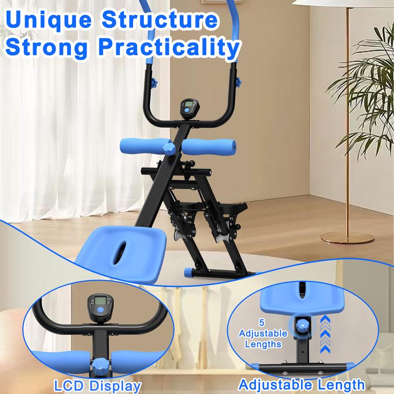 【KINMAC】2 In 1 Stair Stepper & Ab Workout Machine - Multi-Function Trainer-Upgrade High-Efficiency Stairmaster & Ab Trainer Machine Full-Body Exercise Equipment For Home Gym Exercise