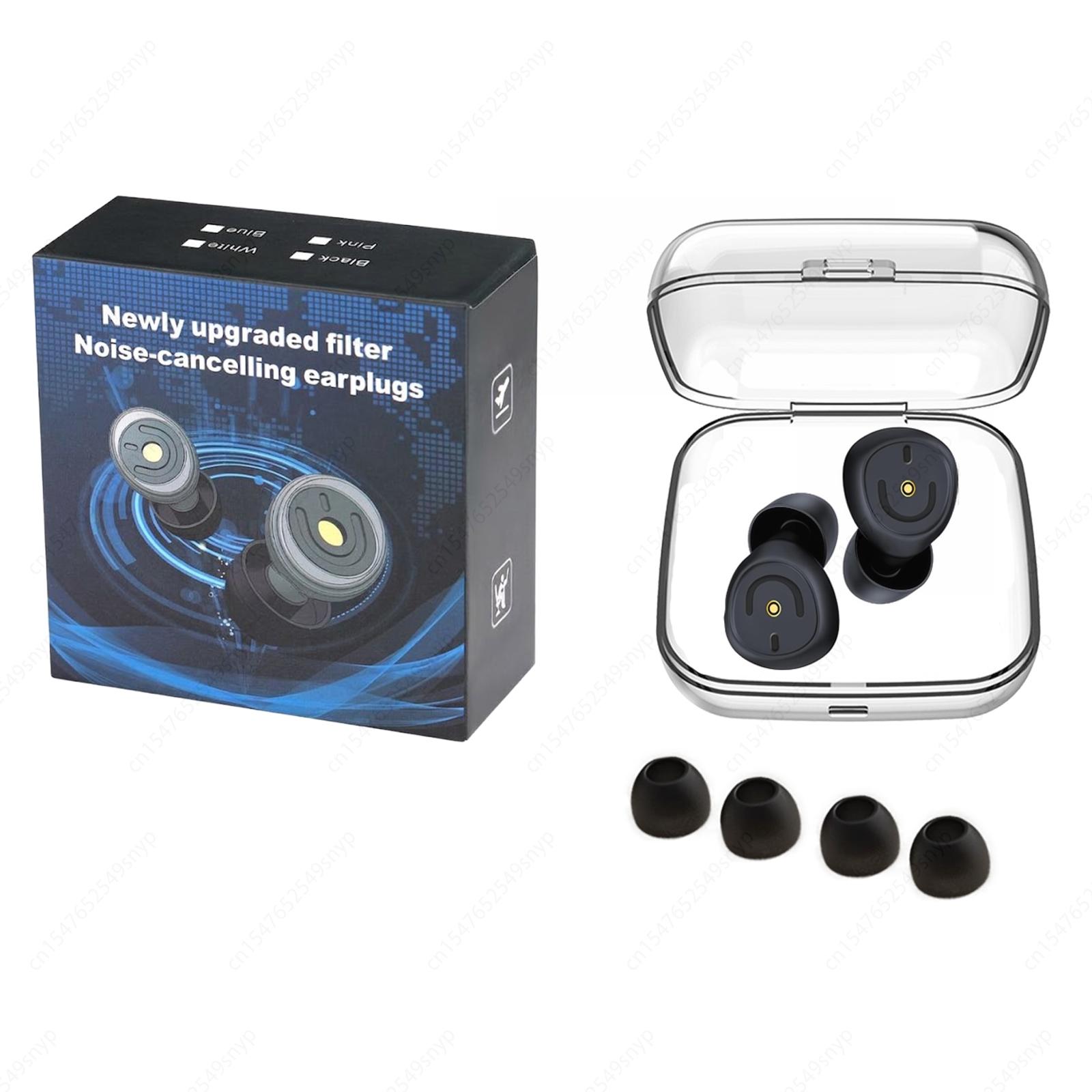 Silicone Ear Plugs for Swimming & Travel, Reusable Adjustable Earplugs for Sleeping, Noise Cancelling for Concerts, Festivals, Work, Focus