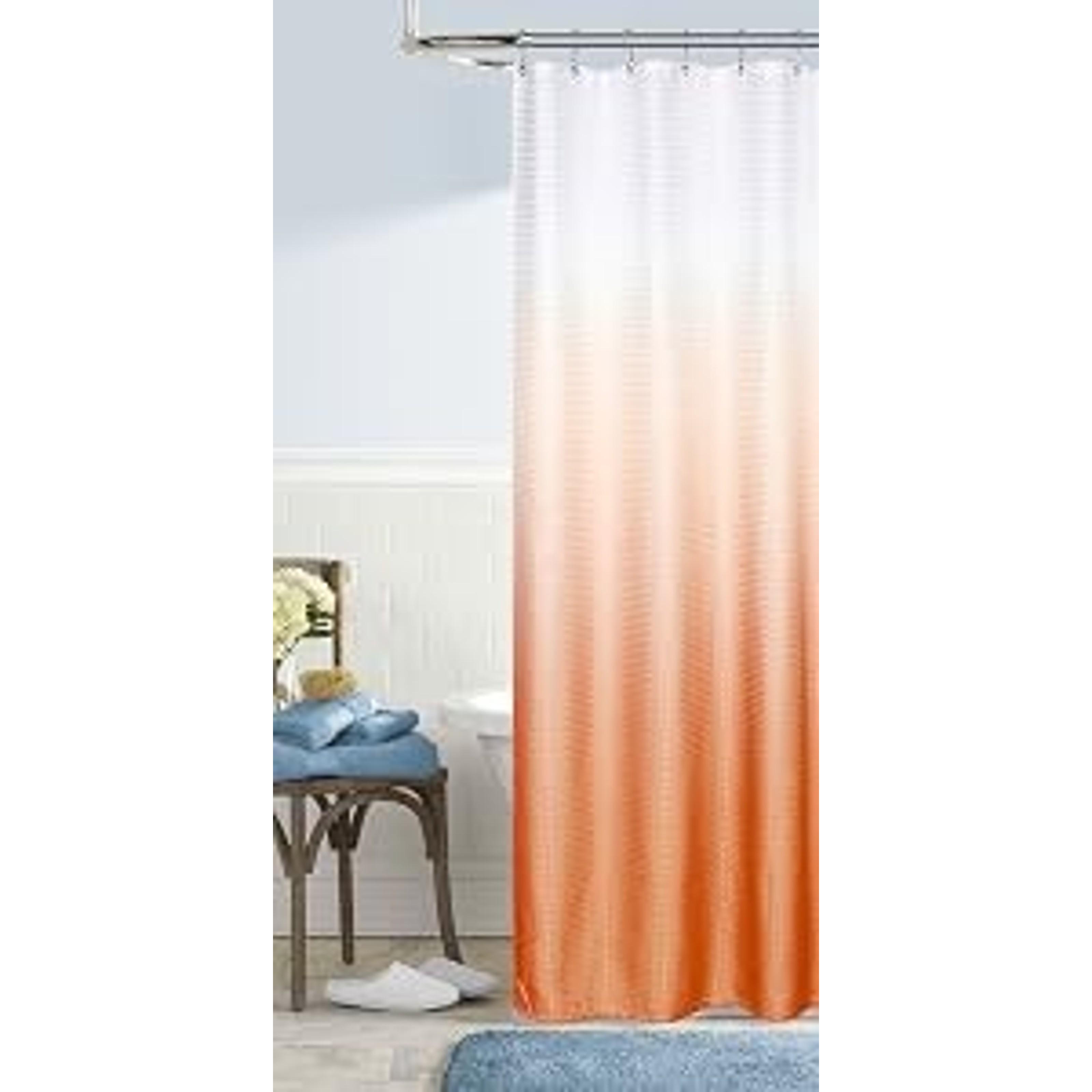 Orange Boho Fall Curtains for Living Room, Autumn Harvest Decor Retro Tangerine Mid Century Modern Grommet Voile Sheer Drapes for Bedroom, Bold Eclectic Window Panels 84 Inches Long, 2 PanelsGift
