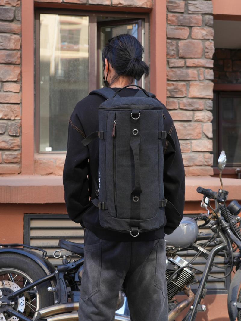 Unisex Casual Large Capacity Sports Travel Backpack, Trendy Retro Backpack, Fashionable Backpack for Daily Use & Outdoor Adventure, Durable Outdoor Rucksack