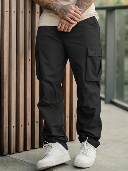 Men's Casual Cargo Pants in Woven Fabric, Spring & Fall Wear, Comfortable Fit, Stylish Design for Daily Use, Casual Outdoor Trouser Men's Casual Cargo Pants in Woven Fabric, Spring & Fall Wear, Comfortable Fit, Stylish Design for Daily Use, Casual Outdoor Trouser