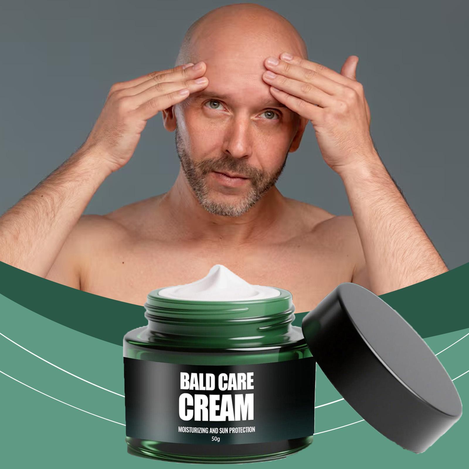 New men's scalp care cream, moisturizing and nourishing shaving and skin care cream 50g