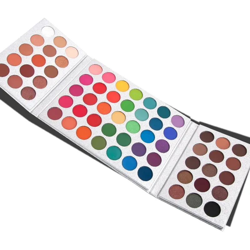 65 Color Eyeshadow Palette, Long Lasting Highly Pigmented Shimmer & Matte Shades Palette, Colorful Eye Makeup Products for All Styles and Occasions