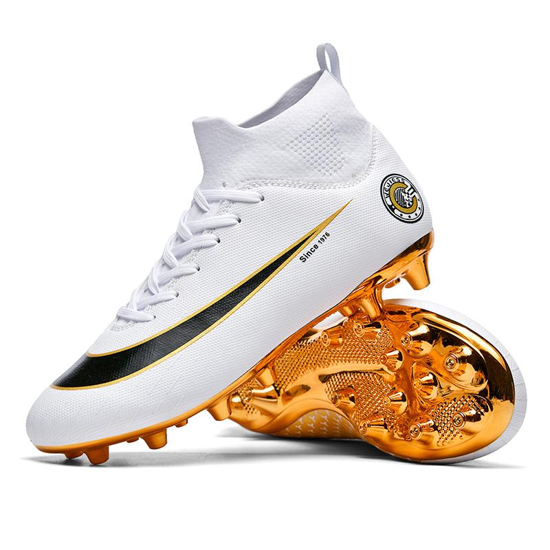 2024 Hot-Selling men's football shoes AG long spikes football shoes boys and girls student Wear-Resistant Training Shoes ，Outdoor Non-Slip outdoor football grass training shoes,shoes Size35-45 charlie jones  cleats