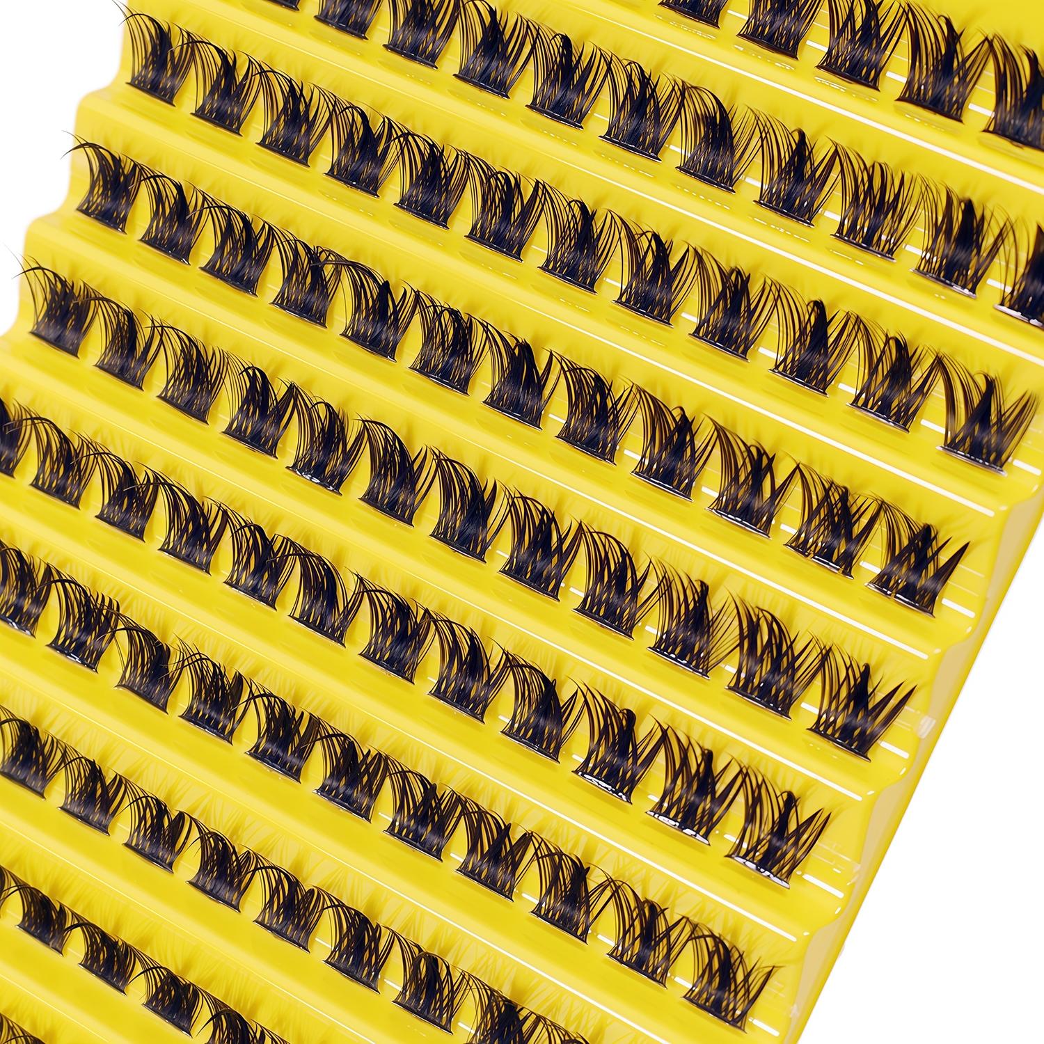 10 Row Bestselling False Eyelash Set, Clustered 40p Lashes, Dense and Curling, Perfect for Dramatic Eye Makeup, Easy Application