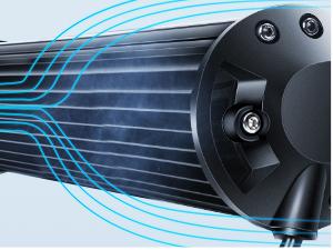 Nilight LED Pods 2Pcs 6.5 Inch 120W Yellow Flood Spot Combo Triple Row Driving Lamp Roof Bumper Off Road LED Work Lights Bar for Van Camper Wagon Car Pickup Golf Cart ATV UTV SUV Truck Boat 4x4