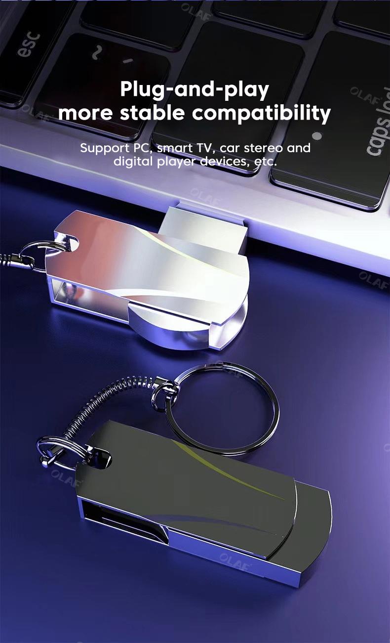 USB 3.0 Flash Drive 512GB 1T 2T Hihg  Pen drive Pendrive Waterproof Memory Stick Pen Drive Flash U Disk gifts 256GB high speed metal u disk