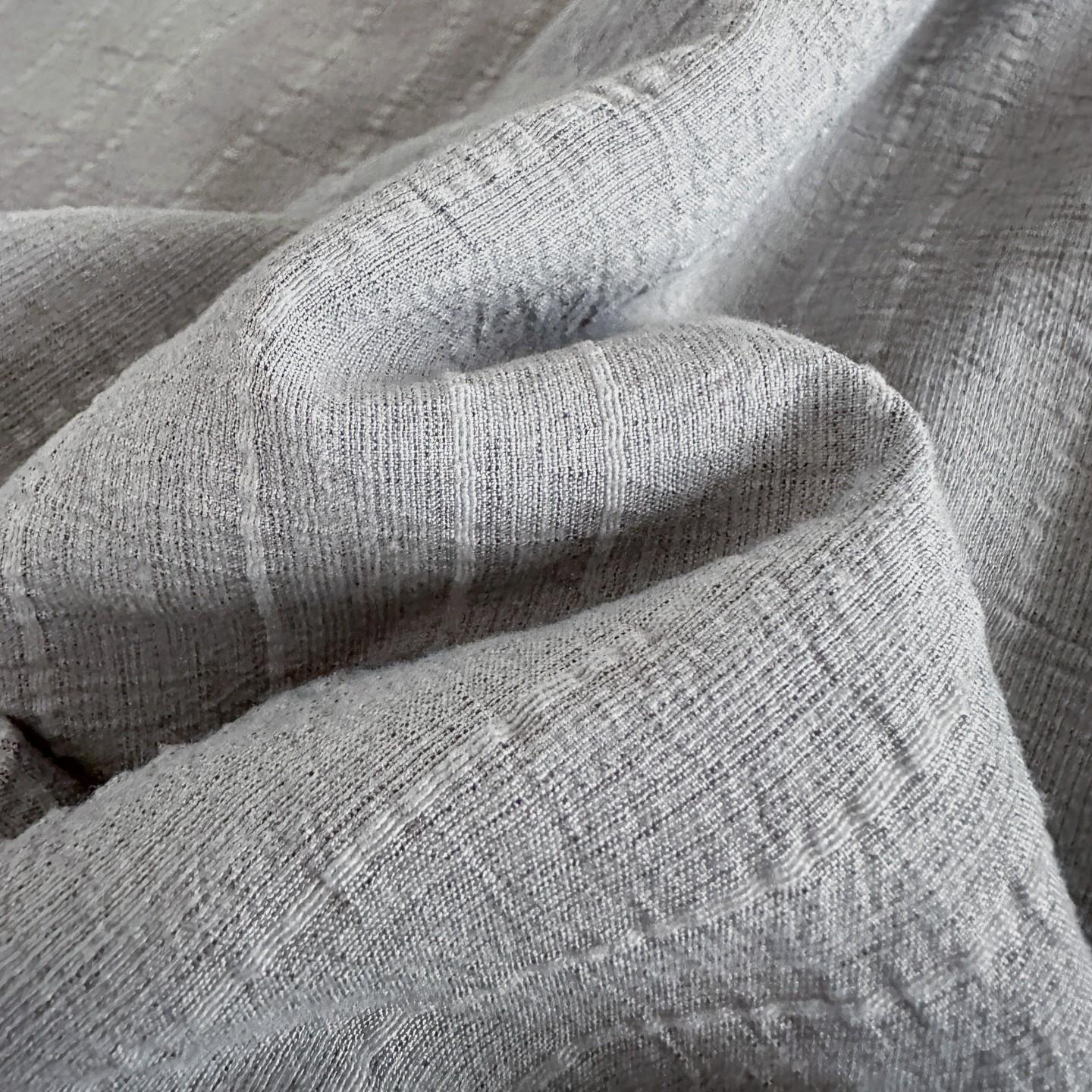 1pcs Solid Color Minimalist Summer Comforter, Cooling Quilt, Air Conditioning Blanket, Yarn-Dyed Jacquard Striped Single & Double Size, Quilted Fixed Filling Machine Washable, Soft Skin-Friendly Breathable Summer Quilt