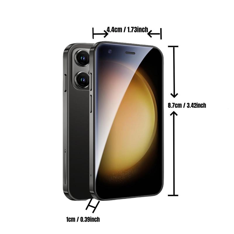 FUFFI Mini Smart Android Phone, 3 Inch HD Screen, 2gb RAM + 16GB Storage, 5mp Camera, Dual Sim, quad-core processor, 900mah Battery, 5 Colors Available