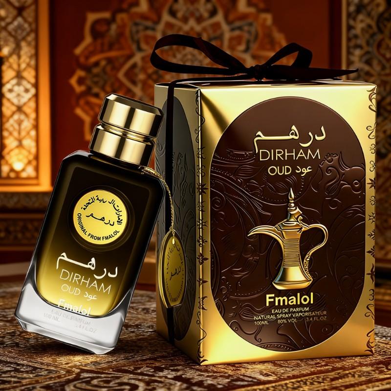 Royal Men's Perfume, 100ML Bottle, Arabic Luxury Gift Box, Oriental Wood Scent, Suitable for High-End Events and Daily Use