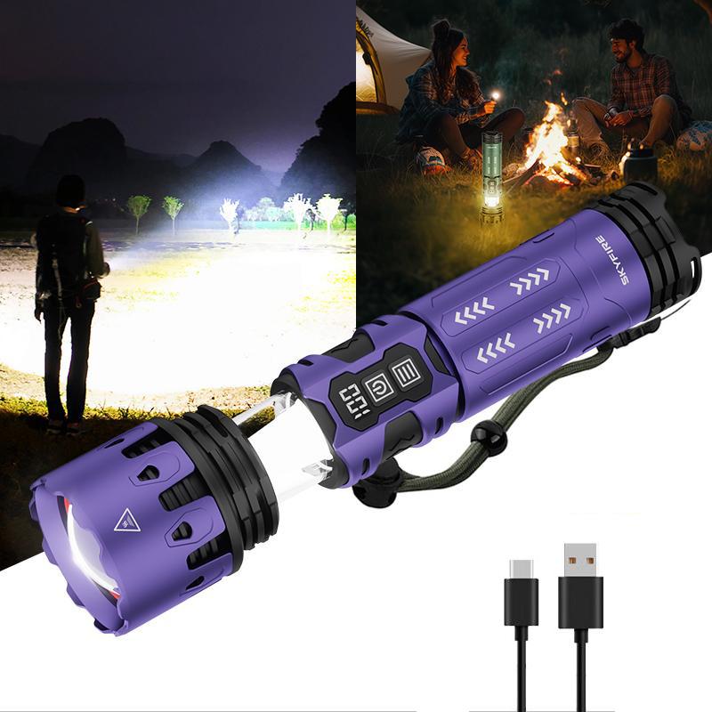 [NEW] Skyfire Flashlight 2011 Outdoor Lighting, Multi-functional Household Flashlight