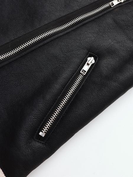 Women's Colorblock Faux Wool Fur Jacket Coat, Warm Winter Travel Outerwear, Stylish Patchwork Design, Soft & Cozy Fabric