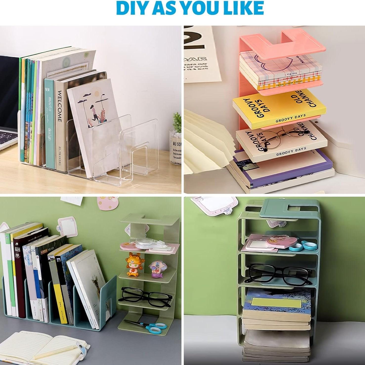 2-Pack Transparent 4-Compartment Bag Organizer, Closet Divider for Handbags, Scarves, Ties, Rack Storage Solution, Essential Wardrobe Accessory