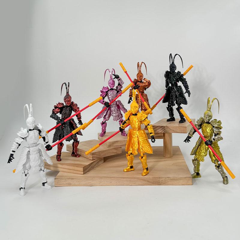 T13 Action Figure, Anime Figures, Full Jointed Moveable Doll, Anime Game Character Desktop Decoration, Collectible Gift for Gamers, Durable Abs Material