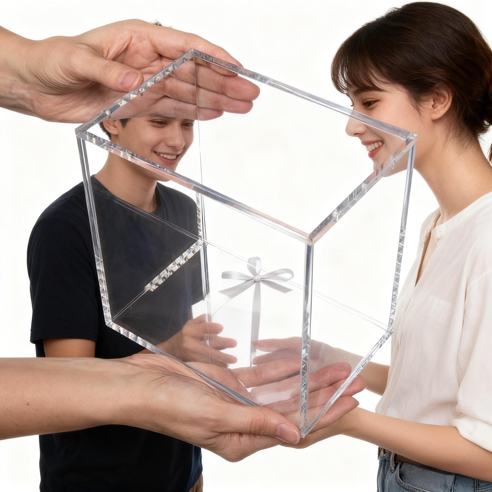 Acrylic Stackable Display Case for Elite Trainer Etb Cards, Trade Card Box, Dustproof High Transparency Magnetic Closure, Durable Collectible Storage Box